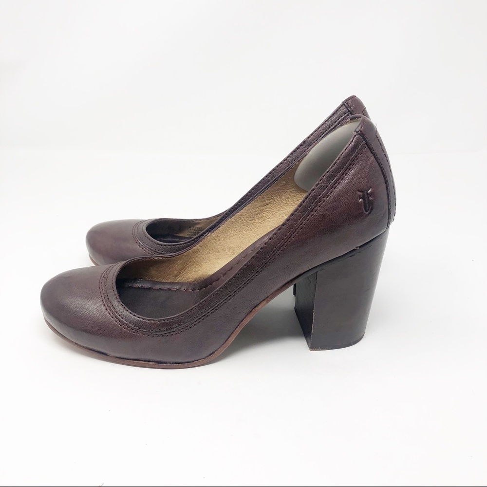 Frye Carson Chunky Heels